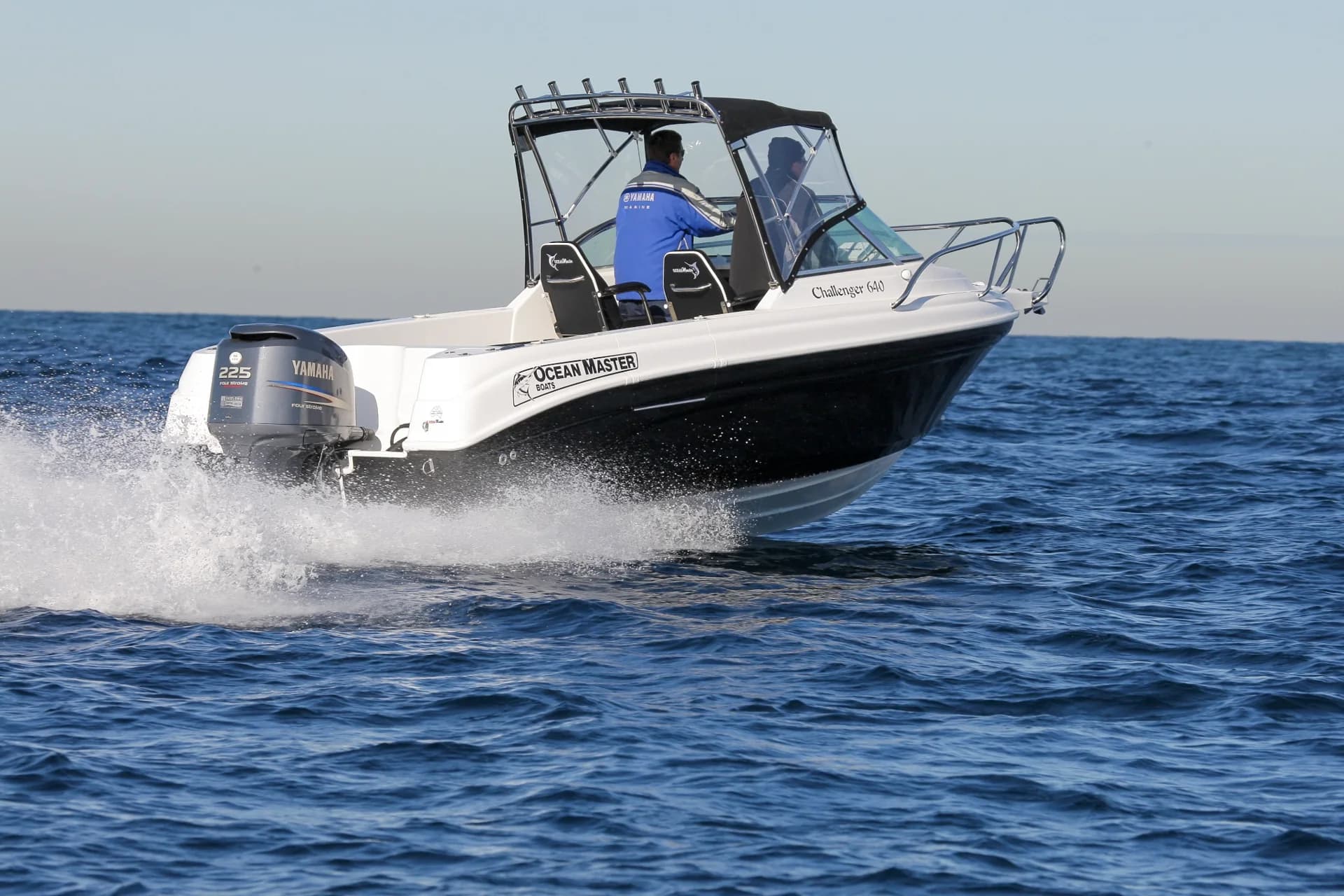 Challenger 640 — under way
