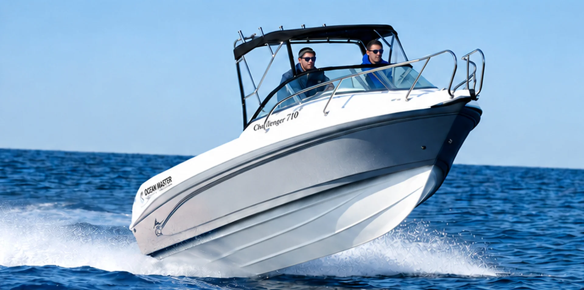 Challenger 710 — under way