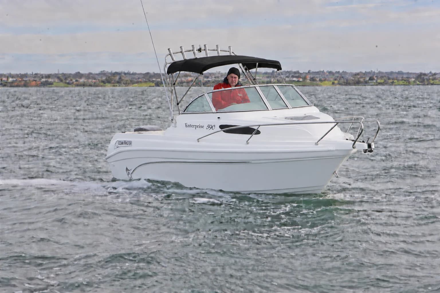 Enterprise 590 — on the water